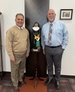 Consultant and former Meitler President, Tom Heding with CCCHS President, John Venturella
